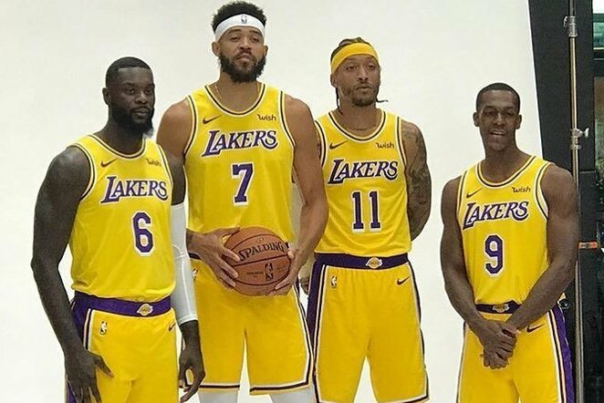 „Lakers“ žaidėjai | Instagram.com nuotr