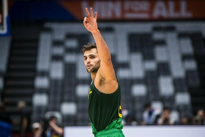 Iranas - Brazilija rungtynių akimirka | FIBA nuotr.