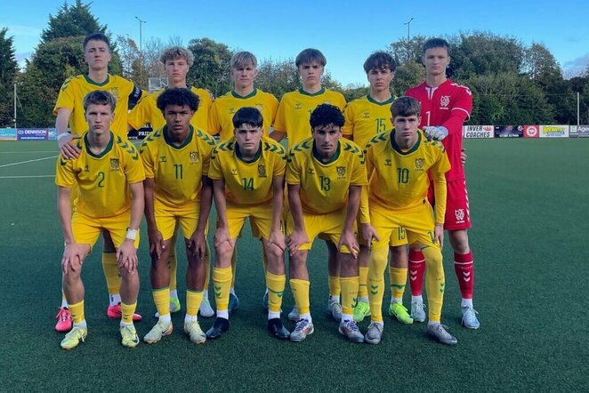 Lietuvos U-17 futbolo rinktinė | lff.lt nuotr.