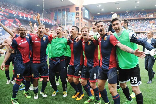 „Genoa“ futbolininkai | Scanpix nuotr.
