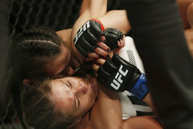 Claudia Gadelha - Karolina Kowalkiewicz | Scanpix nuotr.