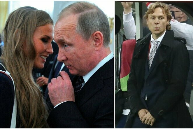 Alla Šiškina, Vladimiras Putinas ir Valerijus Karpinas | Scanpix nuotr.