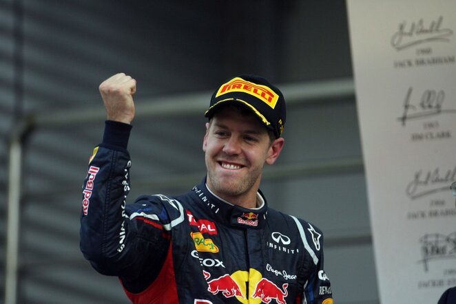 Sebastianas Vettelis | lapresse/Scanpix nuotr.