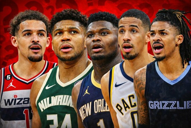 NBA krepšininkai | Sportas.lt nuotr.