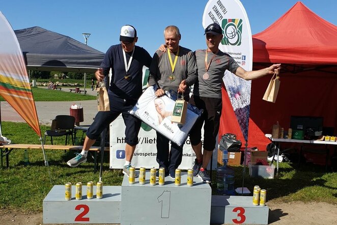 Lietuvos petankės čempionato prizininkai | Organizatorių nuotr.