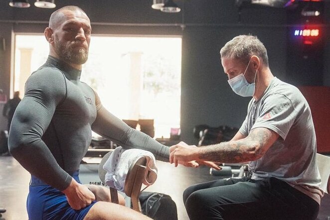 Conoras McGregoras ir Johnas Kavanaghas | Instagram.com nuotr