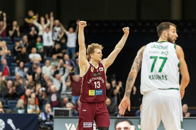 „Lietkabelis“ – „Žalgiris“ rungtynių akimirka | Pauliaus Peleckio / BNS foto nuotr.