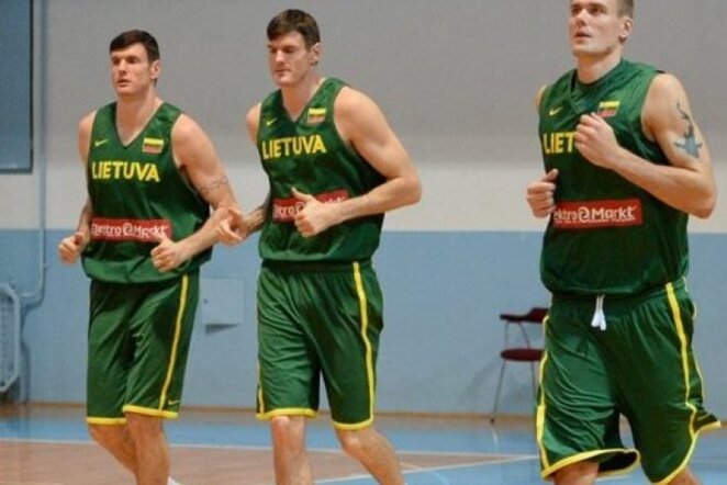 Šie trys krepšininkai patenka į daugiausiai Europos čempionate sužaidusių krepšininkų penketą  (Dačkus, Fotodiena.lt)