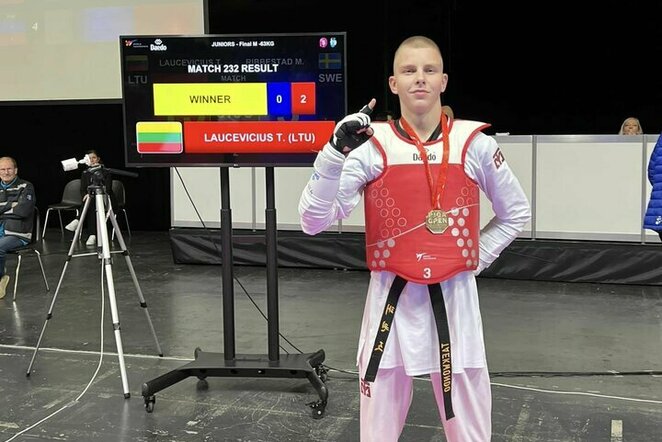 Tadas Laucevičius („Taekwon-do Klaipėda“ nuotr.) | „Facebook“ nuotr.