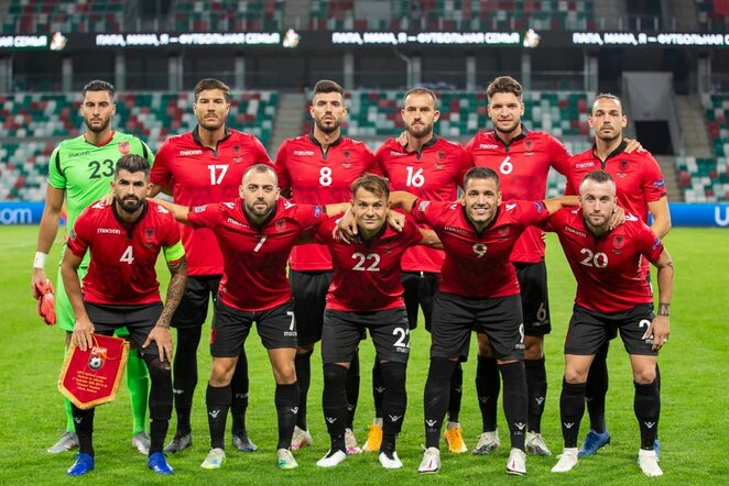 Albanijos futbolo rinktinė | Organizatorių nuotr.