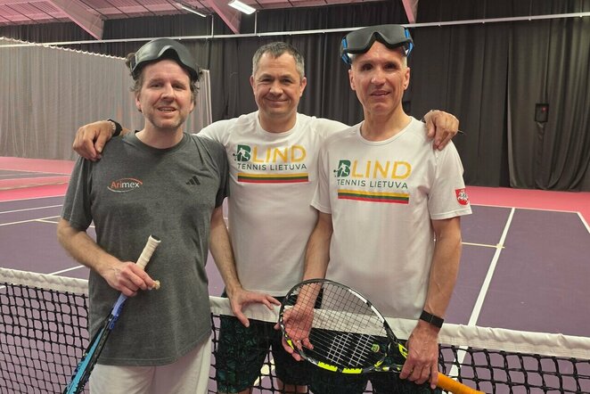 „Blind Tennis Lietuva“ nuotr. | Organizatorių nuotr.