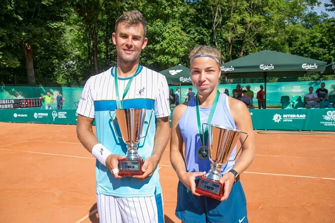 Laurynas Grigelis ir Klaudija Bubelytė | Sauliaus Čirbos nuotr.