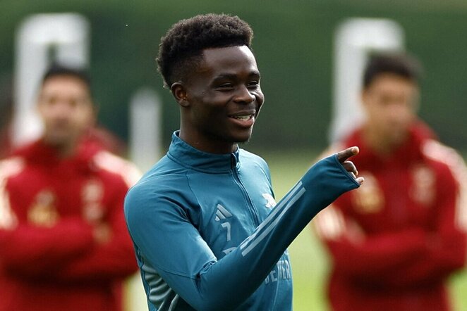 Bukayo Saka | Scanpix nuotr.