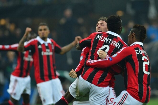 „Milan“ džiaugiasi įvarčiu | AFP/Scanpix nuotr.