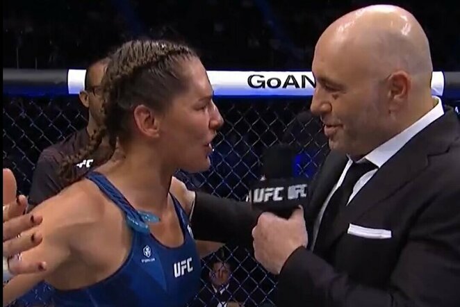 Jessica Eye ir Joe Roganas | „Stop“ kadras