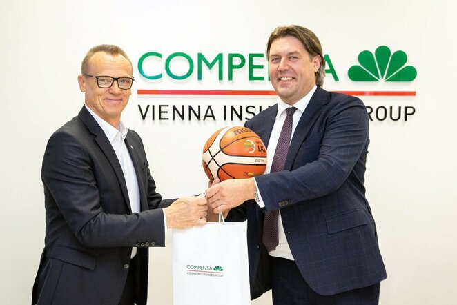 „Compensa Vienna Insurance Group“ ir toliau rems LKL | Organizatorių nuotr.