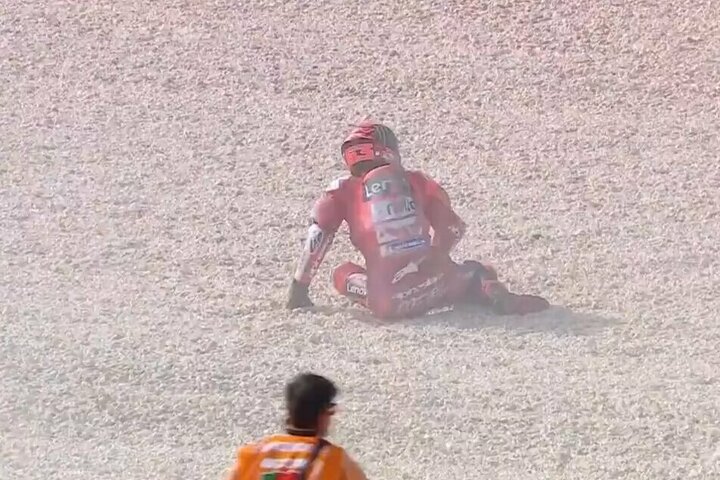 Francesco Bagnaia | „Stop“ kadras