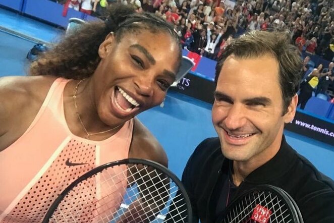 Serena Williams ir Rogeris Federeris | Instagram.com nuotr