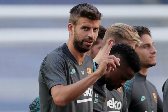 Gerard Pique | Scanpix nuotr.