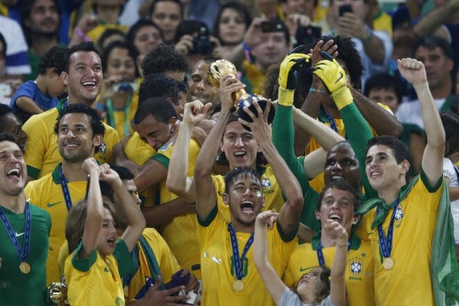 Brazilijos futbolininkai | Reuters/Scanpix nuotr.