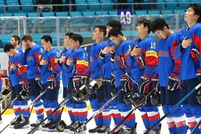 Pietų Korėjos ledo ritulio rinktinė | hockey.lt nuotr.