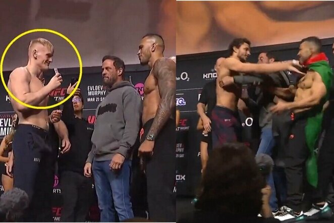 UFC svėrimai | „Stop“ kadras