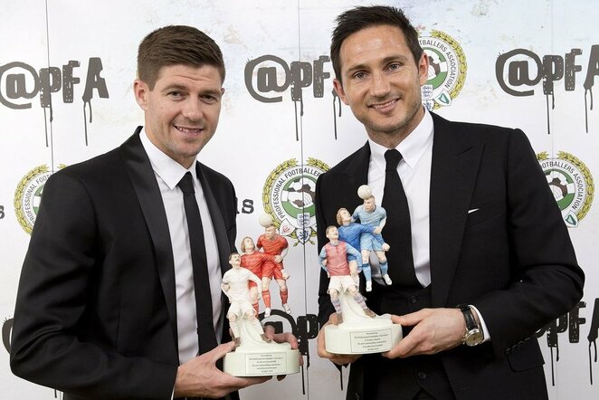 Stevenas Gerrardas ir Frankas Lampardas | Scanpix nuotr.