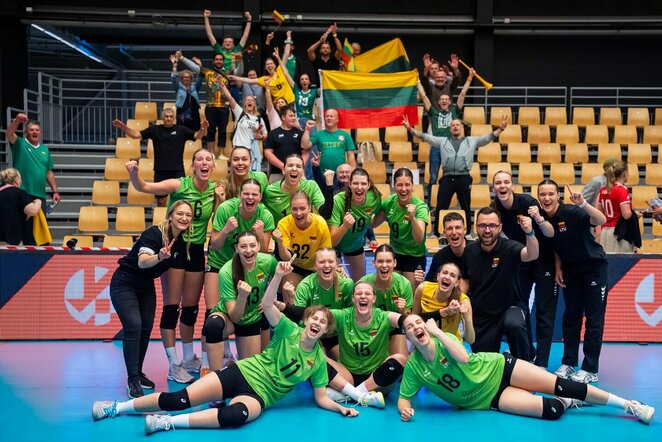Lietuvių ir danių rungtynės | CEV nuotr.