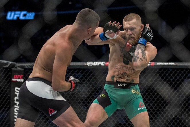 Nate'as Diazas ir Conoras McGregoras | Scanpix nuotr.