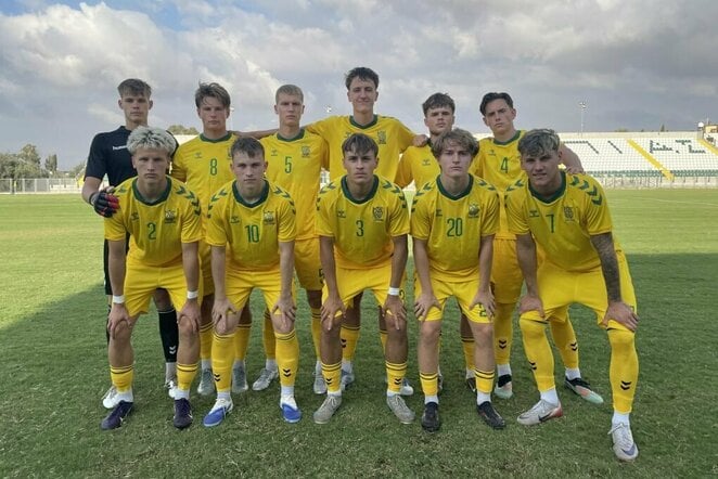 Lietuvos U-19 futbolo rinktinė | lff.lt nuotr.