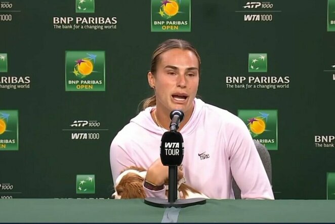 Aryna Sabalenka | „Stop“ kadras