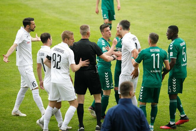 Rungtynių akimirka | Eriko Ovčarenko / BNS foto nuotr.