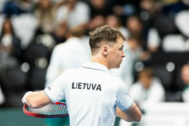 Ričardas Berankis prieš Zurą Tkemaladzę | Skirmanto Lisausko/BNS Foto nuotr.