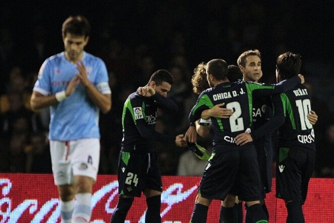 Sevilijos „Real Betis“ ekipos žaidėjai | AFP/Scanpix nuotr.