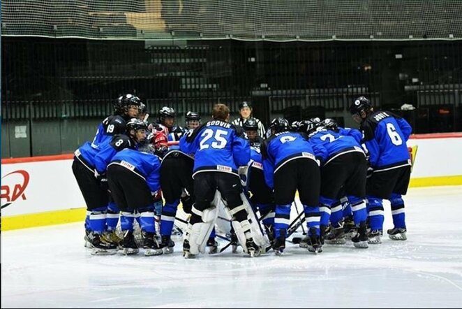Estijos jaunių ledo ritulio rinktinė | hockey.lt nuotr.