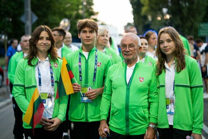 Iš kairės: Urtė Valeišaitė, Martynas Lisauskas, Kęstutis Autukas, Vita Šlajūtė | Kipro Štreimikio nuotr.