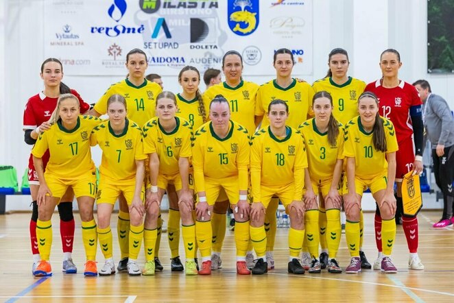 Lietuvos moterų futsal rinktinė | lff.lt nuotr.