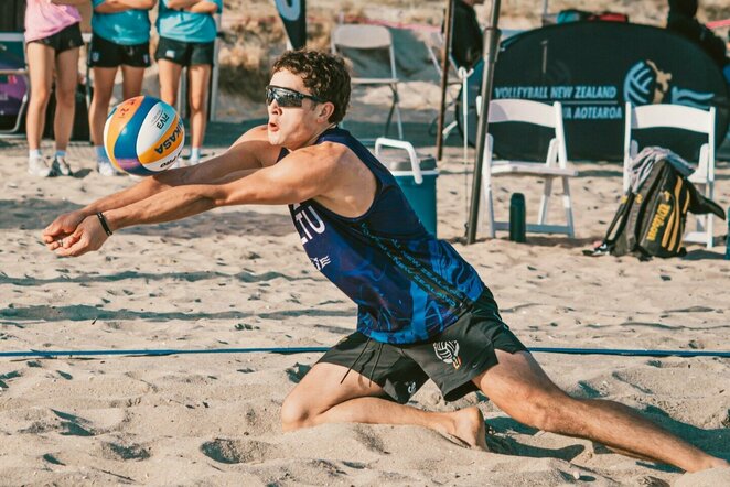 Dovydas Sinkevičius („Volleyball New Zealand“ nuotr.) | Organizatorių nuotr.
