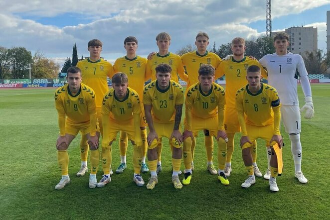 Lietuvos U-19 futbolo rinktinė | lff.lt nuotr.