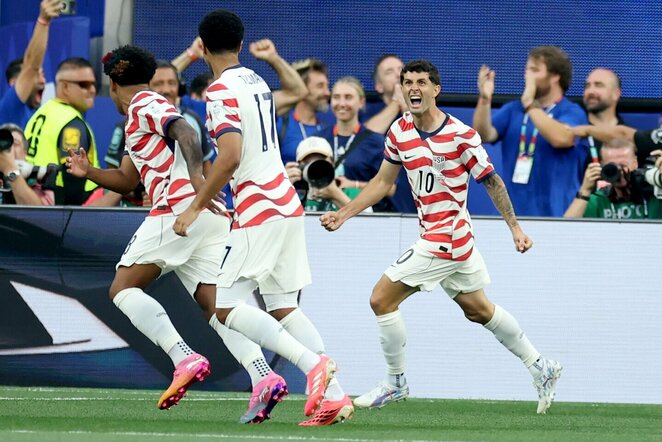 JAV futbolo rinktinė | EPA / CHRIS TORRES nuotr.