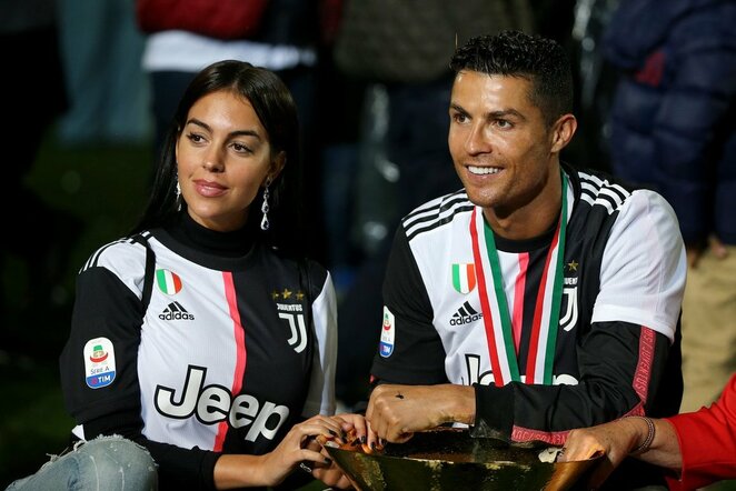 Georgina Rodríguez ir Cristiano Ronaldo | Scanpix nuotr.