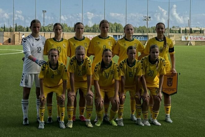 Lietuvos WU-15 futbolo rinktinė | lff.lt nuotr.