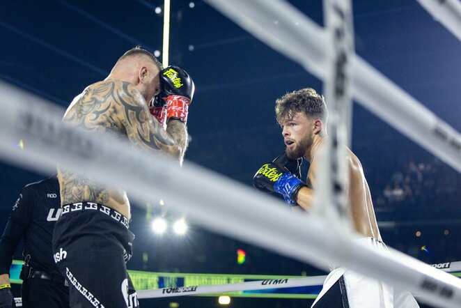 Sergejus Maslobojevas – Dominykas Dirkstys | Teodoro Biliūno / BNS foto nuotr.