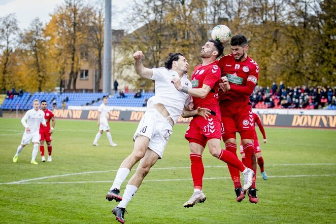 „Panevėžio“ ir „Sūduvos“ rungtynės | Luko Balandžio / BNS foto nuotr.