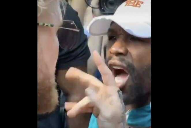 Jake'as Paulas ir Floydas Mayweatheris | „Stop“ kadras