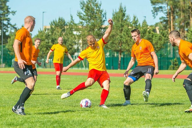 „Arsenalo“ ir „Klaipėda City“ rungtynių akimirka | Evaldo Šemioto nuotr.