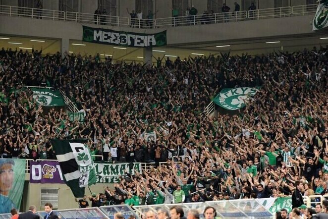 Atėnų Panathinaikos sirgaliai | Organizatorių nuotr.
