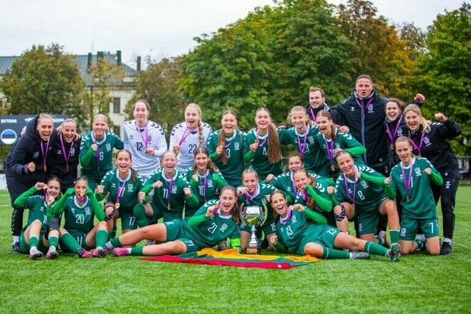 Lietuvos WU-19 futbolo rinktinė | lff.lt nuotr.
