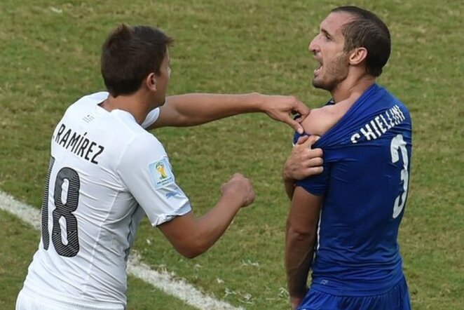 Giorgio Chiellini (deš.) | AFP/Scanpix nuotr.