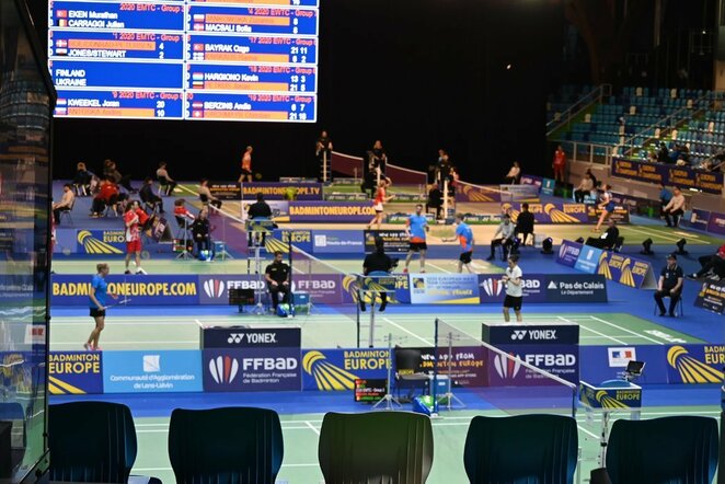 Europos jaunučių badmintono čempionatas | Organizatorių nuotr.